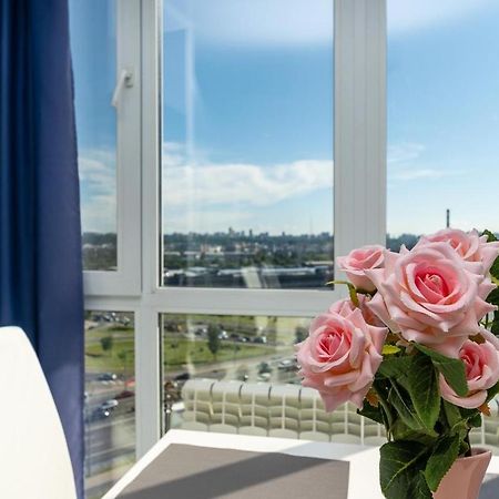 Fashionable Panoramic Apartments Dnieper. Obolon Kijów Zewnętrze zdjęcie