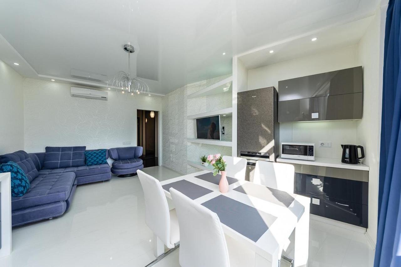 Fashionable Panoramic Apartments Dnieper. Obolon Kijów Zewnętrze zdjęcie